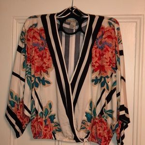 freemarket Floral Print Blouse